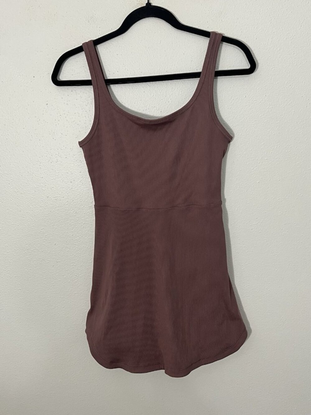 NIKE One Dri-FIT Dress with Built in Shorts in Smokey Mauve Size Small